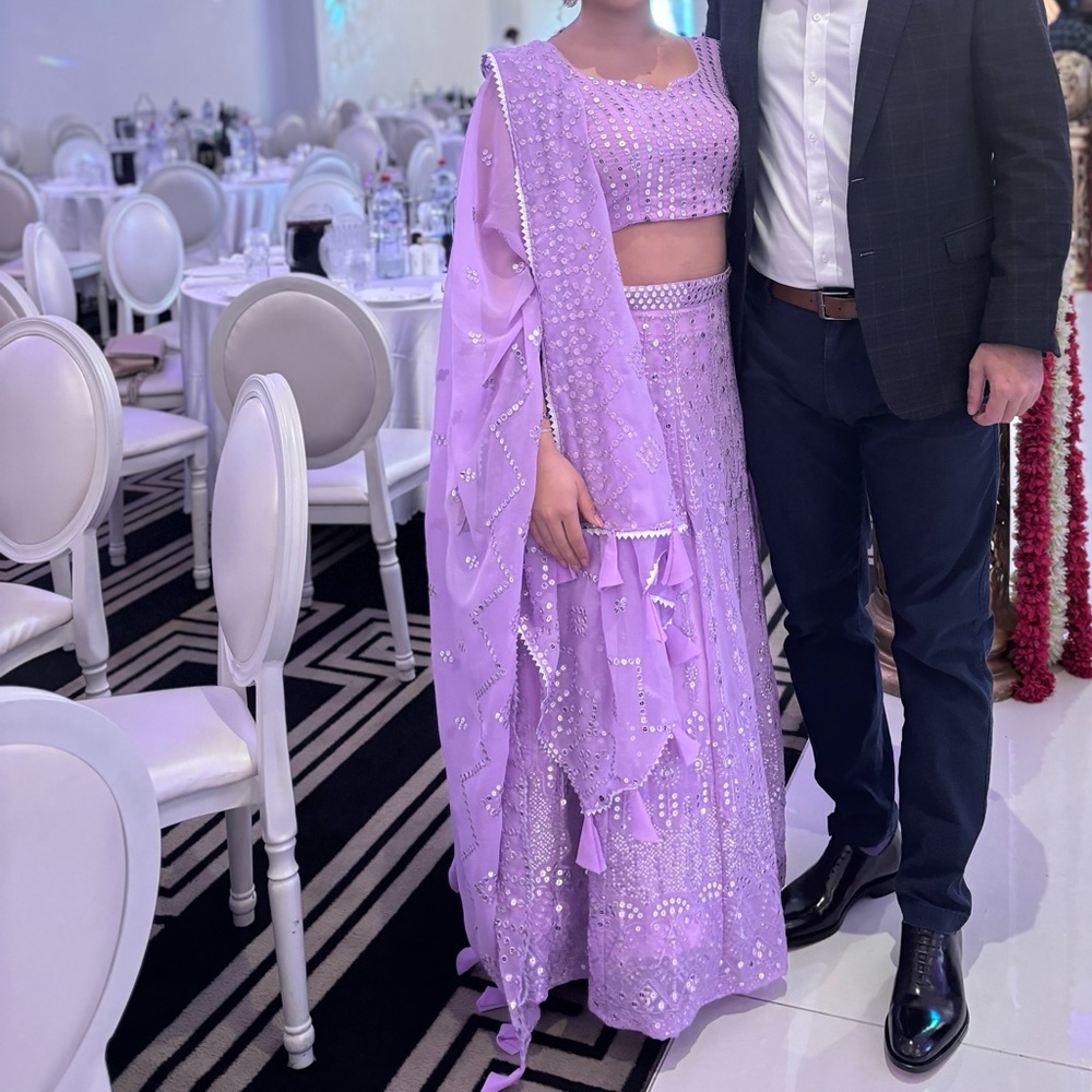 Lavender Lehenga